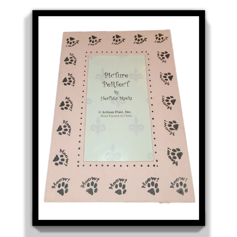 Cat Photo Frame by Heather Myers